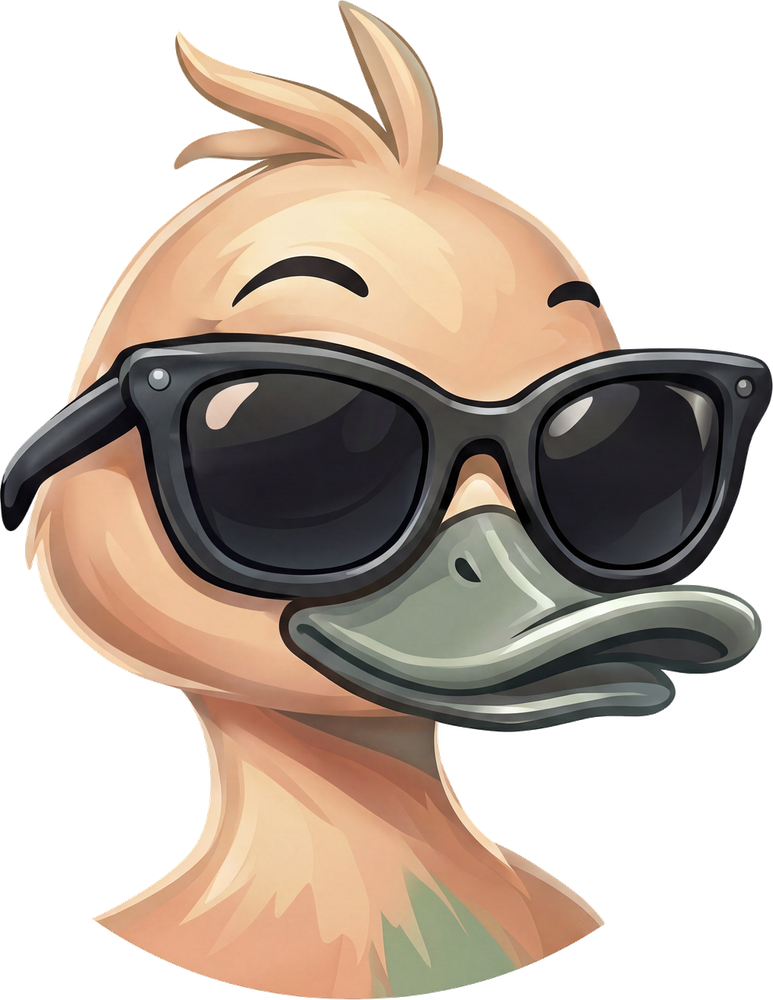 Marlow — the Duck Face mascot